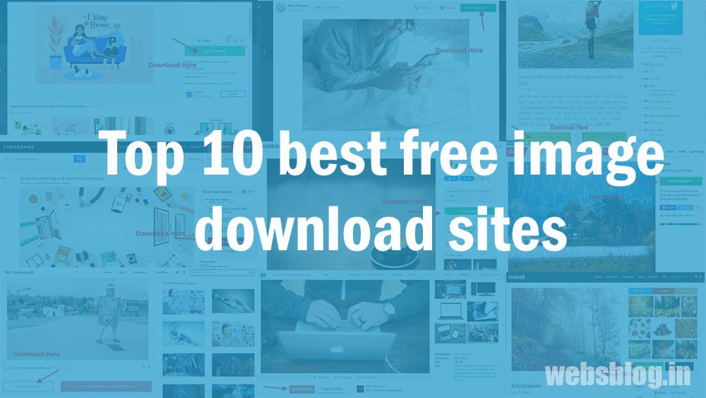 Top 10 best free image download sites -