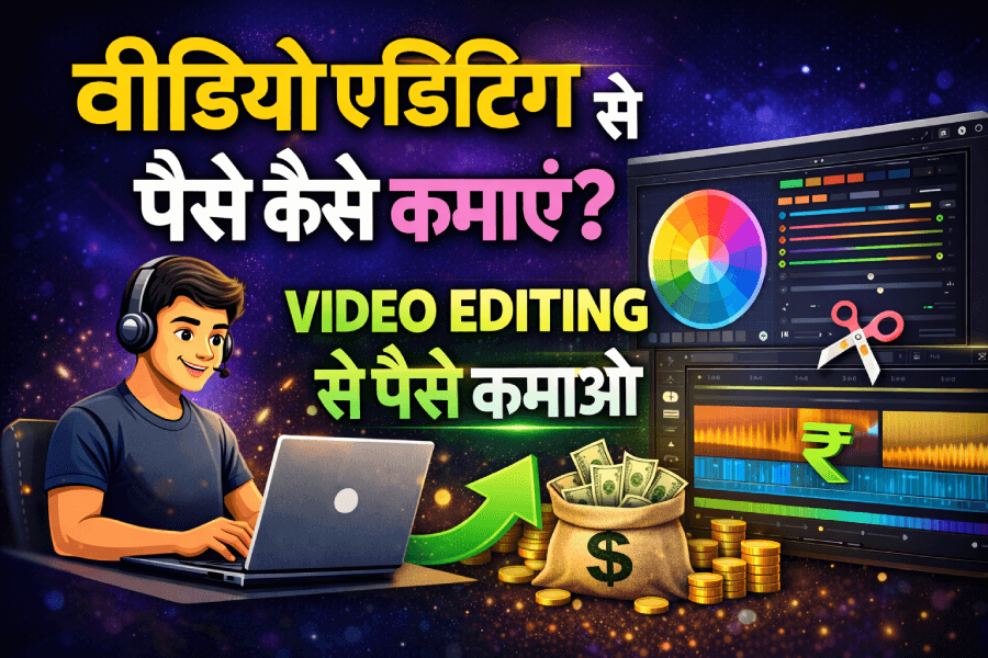 How to make money from video editing In Hindi